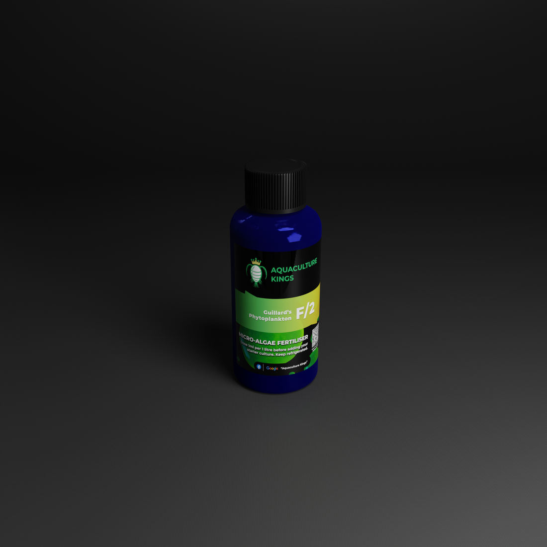 100ml bottle of Guillard's F/2 phytoplankton fertilizer